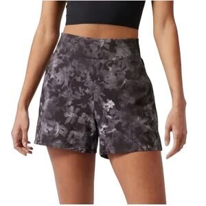 Athleta Brooklyn Lumen Floral Black Printed Shorts - Size 2